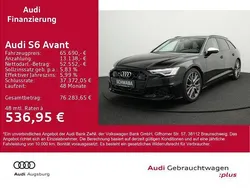 Brillantschwarz Gebraucht 2024 Audi S6 Sport Kombi | 65.690 € (Guter Preis)
