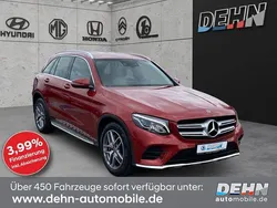 Hyazinthrot metalliclack Gebraucht 2019 Mercedes GLC250 AMG line SUV | 31.950 € (Fairer Preis)