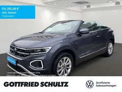 Grau Gebraucht 2024 VW T-Roc Cabriolet Style Cabrio | 28.000 € (Guter Preis)