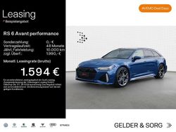 Ascariblau metallic Neu 2025 Audi RS6 Performance Kombi | 144.990 € (Superpreis)