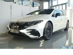 Diamantweiss metalliclack Gebraucht 2022 Mercedes EQS450+ AMG Limousine | 67.000 € (Etwas zu teuer)