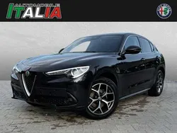Schwarz Gebraucht 2021 Alfa Romeo Stelvio Lusso SUV | 36.190 € (Etwas zu teuer)