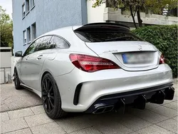 Grau Gebraucht 2017 Mercedes CLA45 AMG Shooting Brake AMG Kombi | 35.900 € (Teuer)