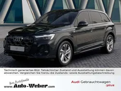 Schwarz Gebraucht 2024 Audi Q7 S-Line SUV | 70.890 € (Superpreis)