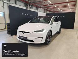 Pearl white multicoat Gebraucht 2023 Tesla Model X Plaid SUV | 81.700 € (Guter Preis)