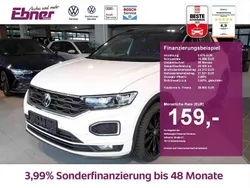 Pure white/schwarz Gebraucht 2022 VW T-Roc R-line SUV | 28.800 € (Fairer Preis)