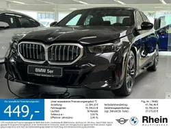 Schwarz Neu 2025 BMW 520 M Sport Limousine | 59.199 € (Fairer Preis)