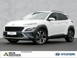 Atlas white / sol Gebraucht 2022 Hyundai Kona Prime SUV | 22.890 € (Guter Preis)