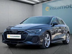 Grau Gebraucht 2024 Audi A3 S-Line Limousine | 37.399 € (Teuer)