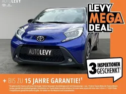 Juniper blue metallic/ night sky black Gebraucht 2024 Toyota Aygo Basis Kleinwagen | 18.651 € (Fairer Preis)