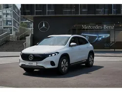 Weiss polarweiß Gebraucht 2024 Mercedes EQA250 Progressive SUV | 35.880 € (Fairer Preis)