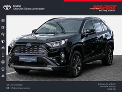 Tiefschwarz mica metallic Gebraucht 2021 Toyota RAV4 Hybrid Plus SUV | 29.985 € (Guter Preis)