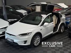 Weiß Gebraucht 2020 Tesla Model X SUV | 51.850 € (Teuer)