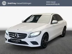 Weiß Gebraucht 2021 Mercedes C220 Avantgarde Limousine | 27.100 € (Fairer Preis)