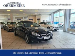 Schwarz (obsidianschwarz) Gebraucht 2015 Mercedes E250 Cabrio | 27.950 € (Fairer Preis)