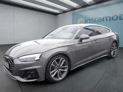 Grau Gebraucht 2024 Audi A5 S-Line Coupé | 44.699 € (Superpreis)