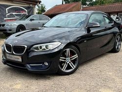 Black sapphire metallic Gebraucht 2017 BMW 218 Sport Line Coupé | 15.900 € (Fairer Preis)