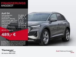 Grau Gebraucht 2021 Audi Q4 e-tron S-Line SUV | 31.840 € (Teuer)
