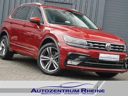 Rot Gebraucht 2017 VW Tiguan R-line SUV | 24.477 € (Superpreis)