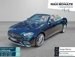 Metalliclack smaragdgrün Gebraucht 2024 Mercedes E450 AMG line Cabrio | 72.800 € (Etwas zu teuer)