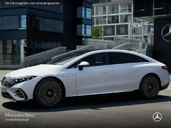 Weiß Gebraucht 2022 Mercedes EQS450+ AMG Limousine | 60.990 € (Fairer Preis)