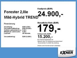 Jasper green metallic Gebraucht 2021 Subaru Forester Trend SUV | 24.900 € (Fairer Preis)