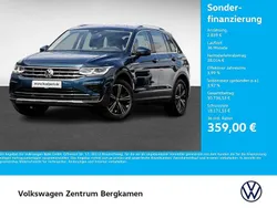 Blau Gebraucht 2021 VW Tiguan Elegance SUV | 30.984 € (Fairer Preis)