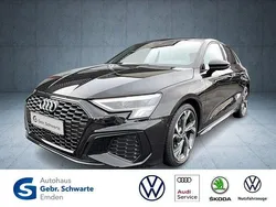 Schwarz Gebraucht 2021 Audi A3 Sportback S-Line Limousine | 24.700 € (Fairer Preis)