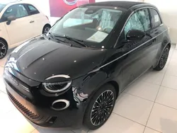 Schwarz Gebraucht 2023 Fiat 500e La Prima Cabrio | 26.990 € (Etwas zu teuer)