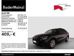 Mythosschwarz metallic (metallic) Gebraucht 2025 Audi Q8 SUV | 64.730 € (Etwas zu teuer)