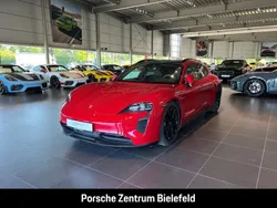 Karminrot Gebraucht 2022 Porsche Taycan GTS Sport Turismo Limousine | 76.800 € (Fairer Preis)