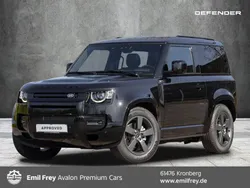 Santorini black metallic Neu 2025 Land Rover Defender SE Dynamic SUV | 93.629 € (Fairer Preis)