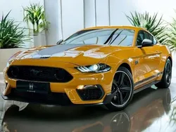 Orange (cyber orange mit desi) Neu 2025 Ford Mustang Mach 1 Coupé | 64.990 € (Teuer)