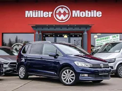 Atlantikblau Gebraucht 2015 VW Touran Highline Van / Kleinbus | 18.900 € (Etwas zu teuer)