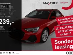 Progressivrot metallic Gebraucht 2024 Audi A3 Sportback S-Line Limousine | 34.720 € (Fairer Preis)