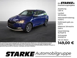 Blau (energyblau) Gebraucht 2021 Skoda Fabia ScoutLine Kombi | 14.850 € (Fairer Preis)