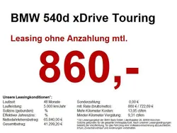 Grau Gebraucht 2024 BMW 540 M Sport Kombi | 65.440 €