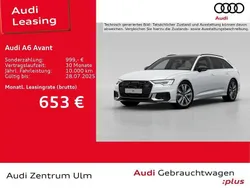 2y gletscherweiß metallic Gebraucht 2024 Audi A6 Design Kombi | 69.980 €