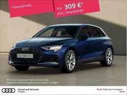 Blau Gebraucht 2024 Audi A3 Sportback Advanced Plus Limousine | 30.450 € (Superpreis)