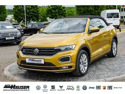 Gelb Gebraucht 2021 VW T-Roc Cabriolet R-line Cabrio | 23.985 € (Superpreis)