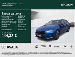 Raceblau metallic Gebraucht 2025 Skoda Octavia SportLine Kombi | 39.660 €