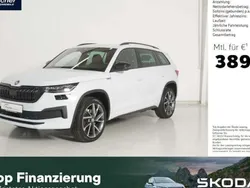 Weiss Gebraucht 2022 Skoda Kodiaq SportLine SUV | 37.940 € (Fairer Preis)