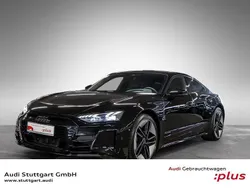 Mythosschwarz metallic Gebraucht 2022 Audi e-tron GT quattro Ambiente Limousine | 54.940 € (Fairer Preis)