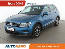 Blau Gebraucht 2017 VW Tiguan Sound SUV | 19.180 € (Fairer Preis)