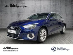 Blau Gebraucht 2022 Audi A3 Sportback Advanced Limousine | 27.880 € (Fairer Preis)