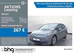 Grau Gebraucht 2021 VW ID.3 Pure Kleinwagen | 17.350 € (Fairer Preis)