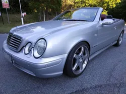 Silber Gebraucht 2000 Mercedes CLK320 AMG Cabrio | 10.990 € (Teuer)