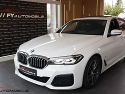 Weiß Gebraucht 2021 BMW 530 M Sport Limousine | 35.900 € (Fairer Preis)