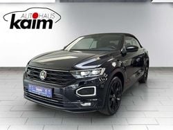 Schwarz Gebraucht 2021 VW T-Roc Cabriolet R-line Plus Cabrio | 29.490 € (Etwas zu teuer)