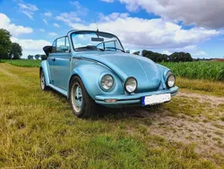 Blau Gebraucht 1974 VW Käfer Cabrio | 14.800 €